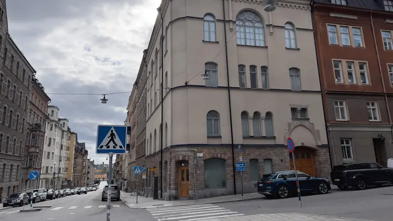Zlatans fastighet på Storgatan