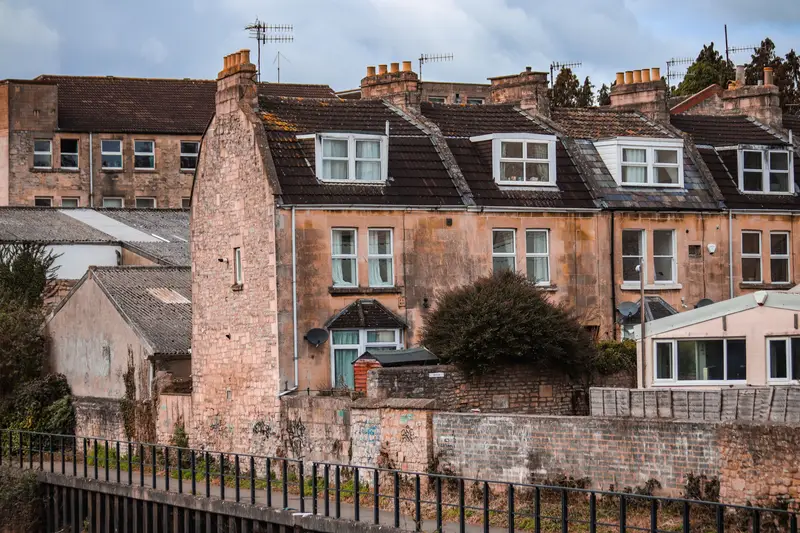 Slitna hus i UK