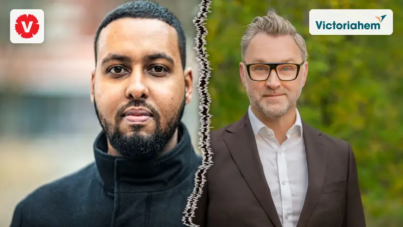 Ilyas Hassan och Peter Lindström